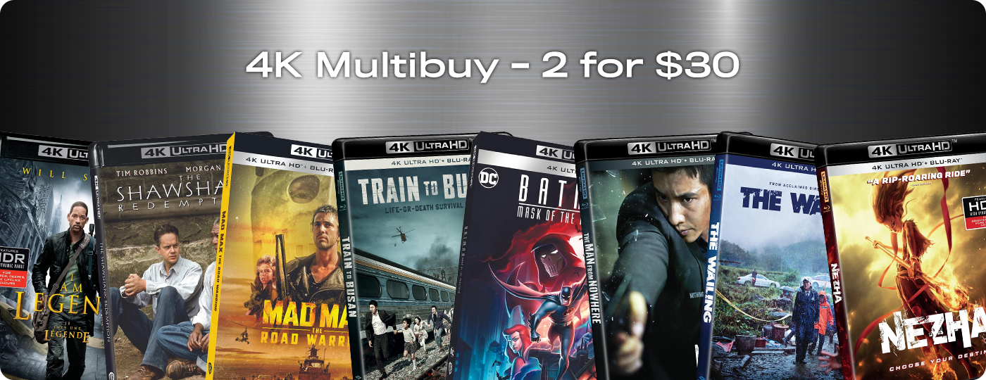 2 for $30 4K UHD Multibuy