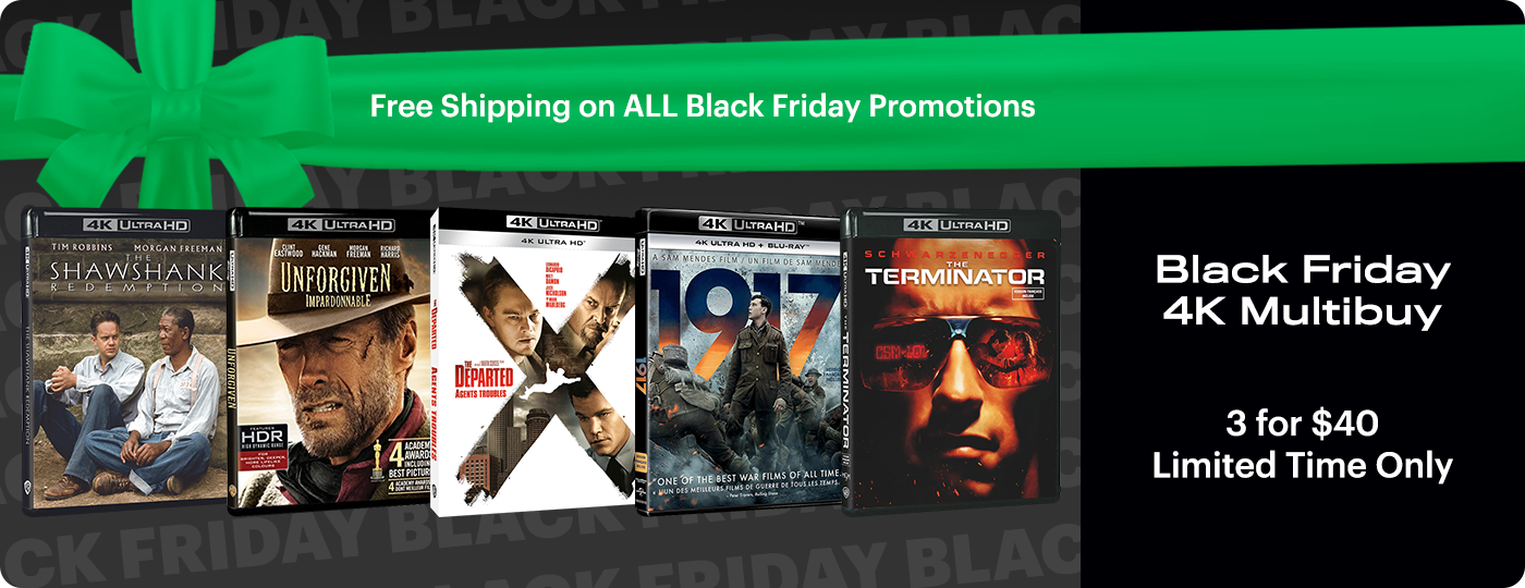Black Friday - 4K 3 for $40