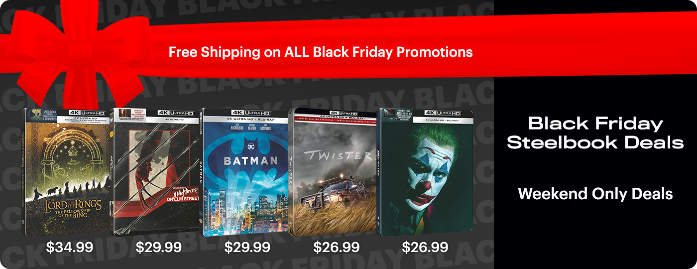 Black Friday - Steelbook Deals
