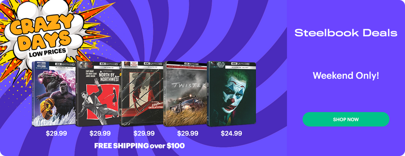 Crazy Days Steelbook Deals
