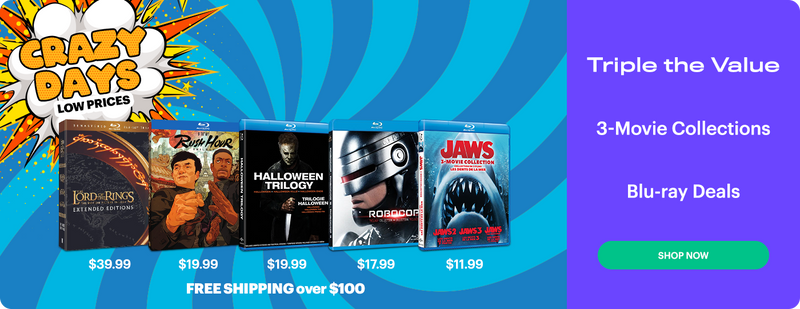 Crazy Days: Triple The Value - Blu-ray Deals on 3 Movie Collections