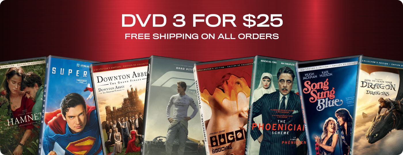 DVD 3 for $25 Multibuy