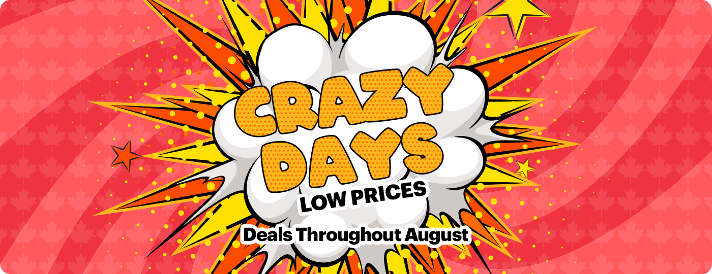 Crazy Days Deals Throughout August