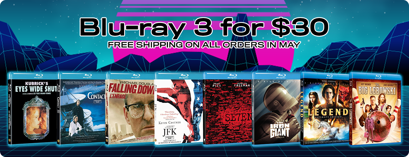 Blu-ray 3 for $30
