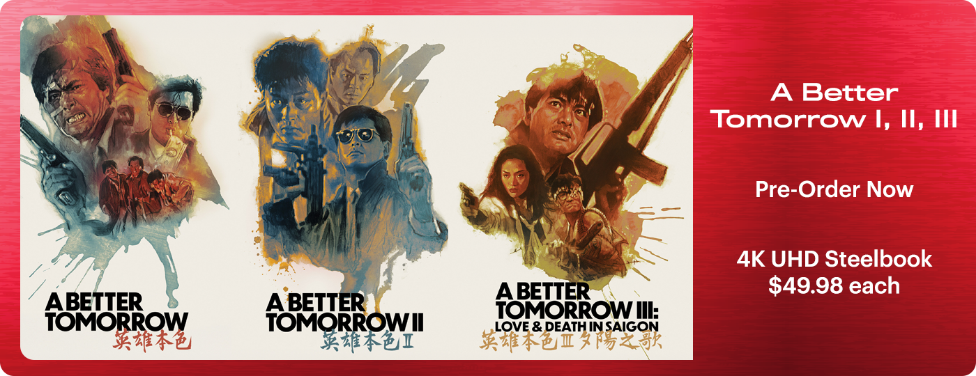 A Better Tomorrow Steelbooks