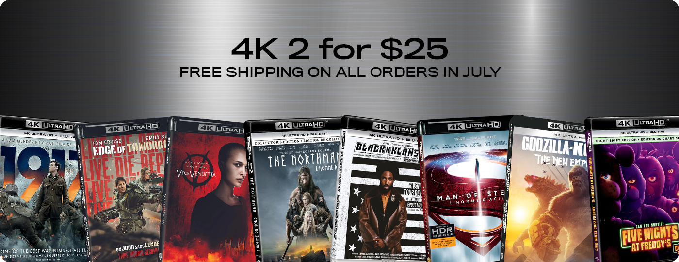 4K 2 for $25