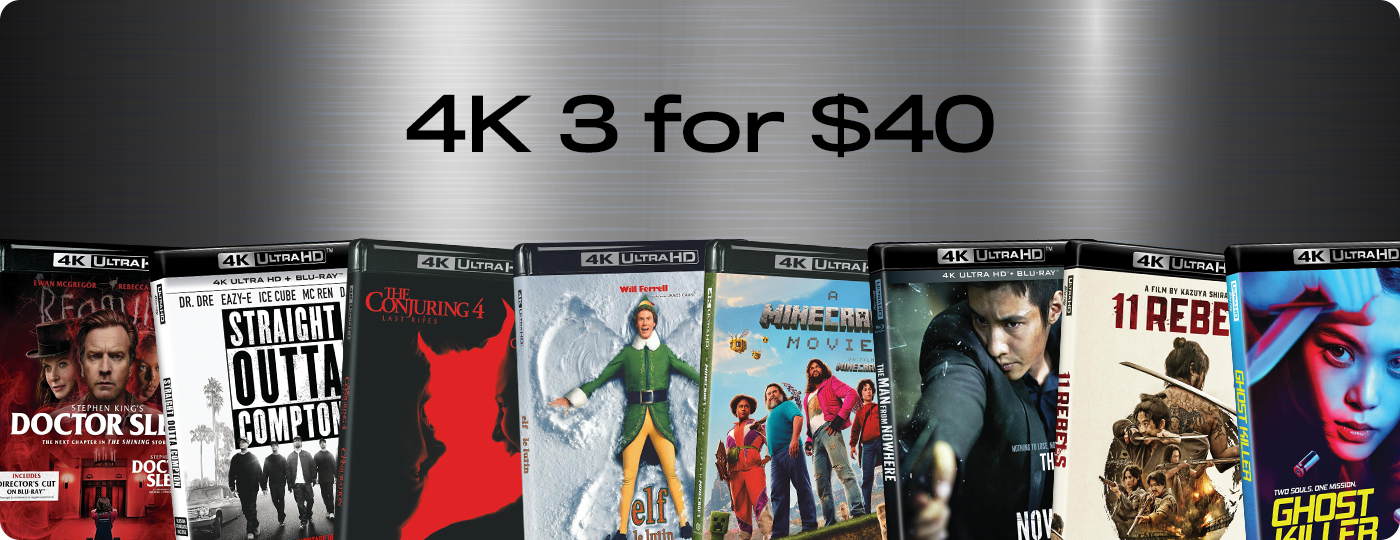 4K 3 for $40 Multibuy