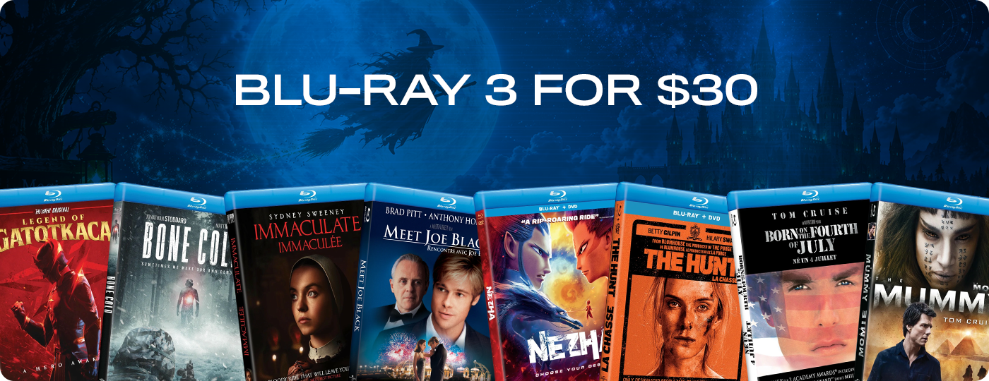 HALLOWEEN BLU-RAY 3 FOR $30