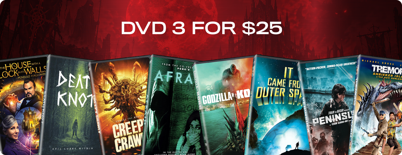 HALLOWEEN DVD 3 FOR $25