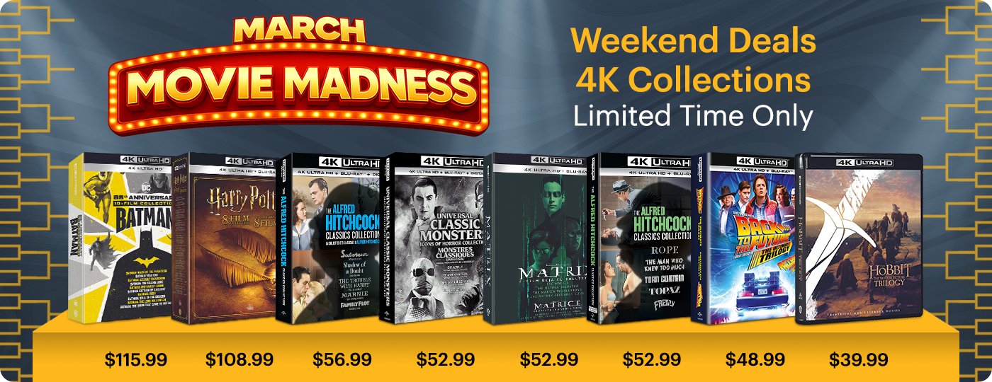 March Movie Madness - 4K Collections