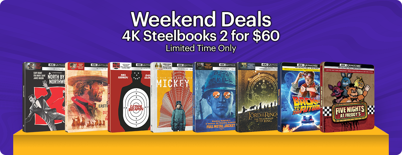 Steelbook Multibuy 2 for $60