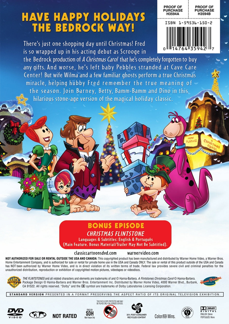 The Flintstones: A Flintstones Christmas Carol [DVD]