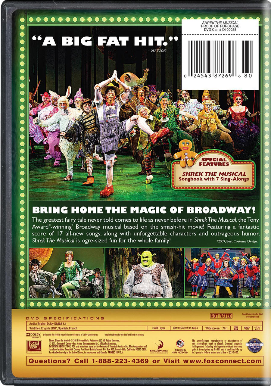 Shrek: The Musical [DVD]