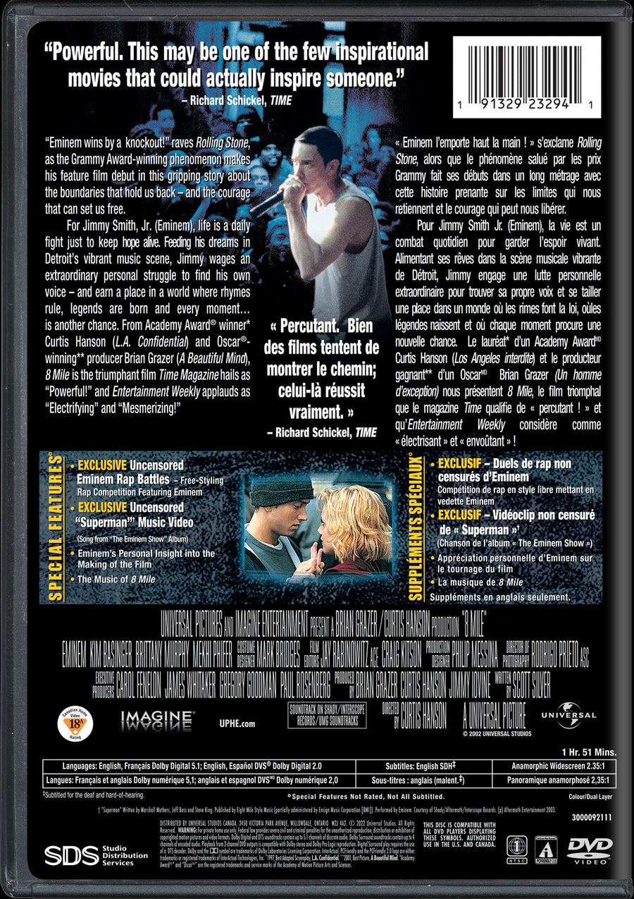 8 Mile [Blu-ray]