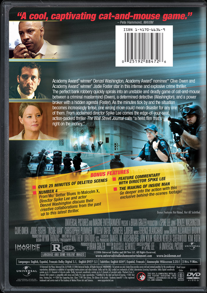 Inside Man [Blu-ray]