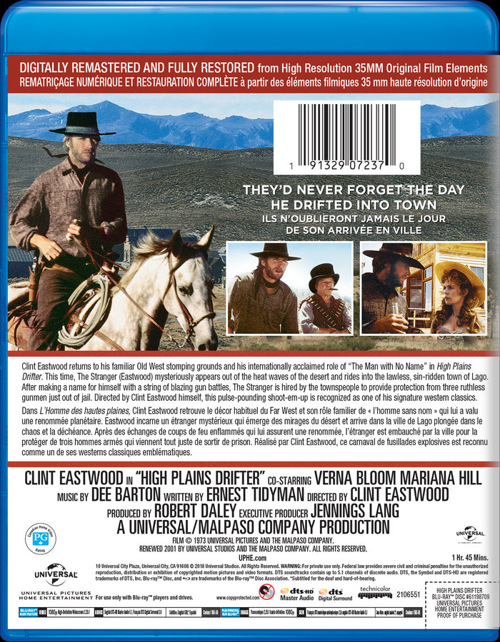High Plains Drifter [DVD]