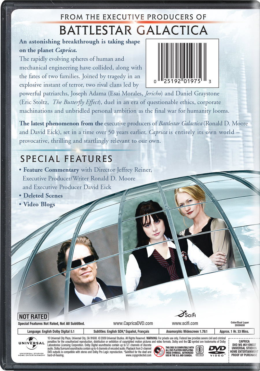 Caprica: The Pilot [DVD]