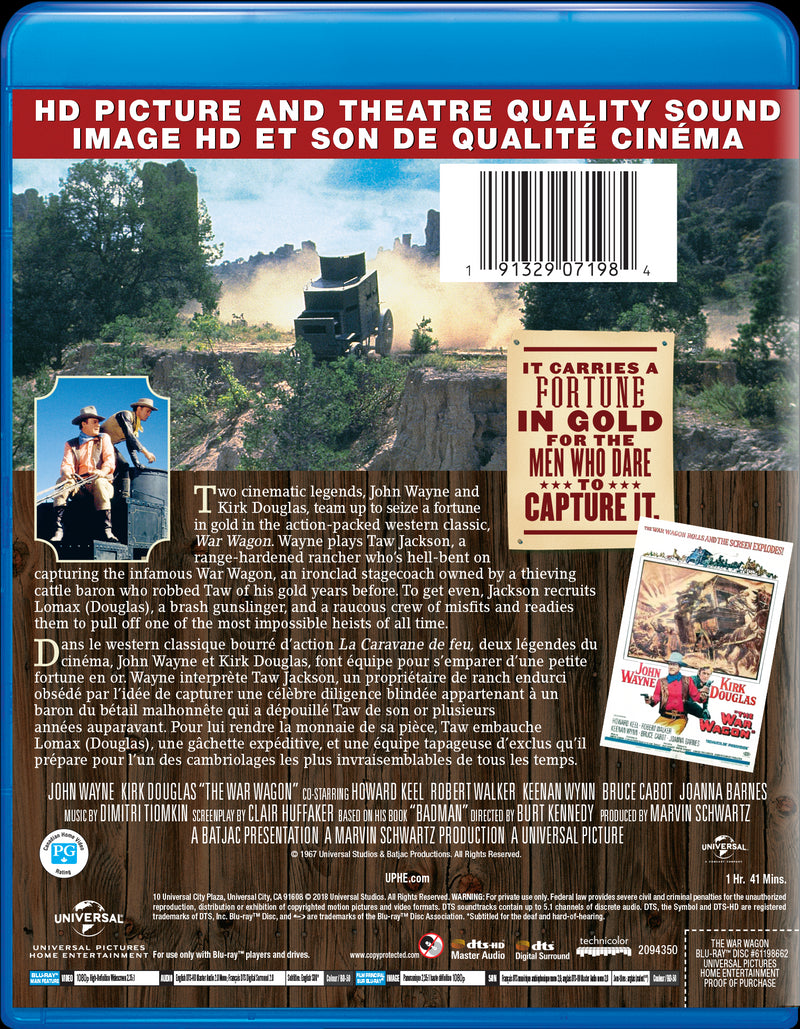 The War Wagon [DVD]