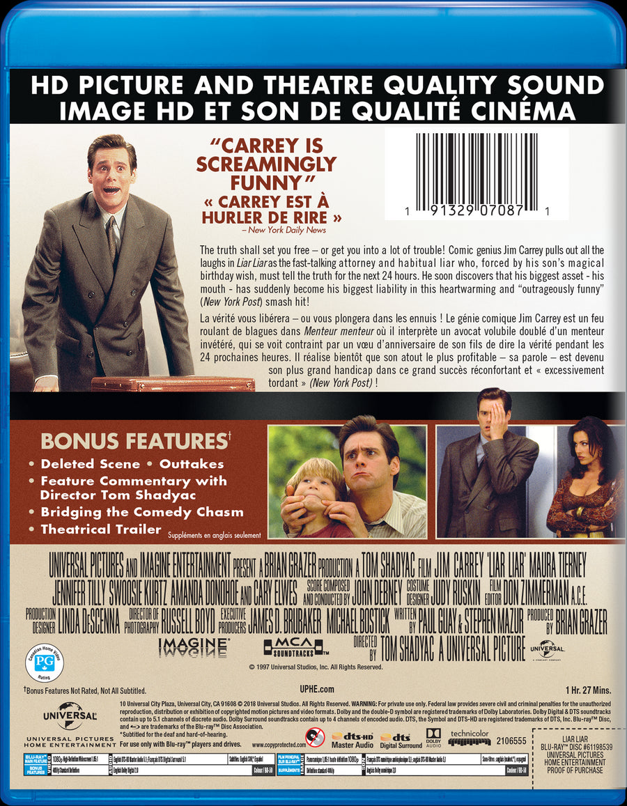 Liar Liar (Collector's Edition) [DVD]