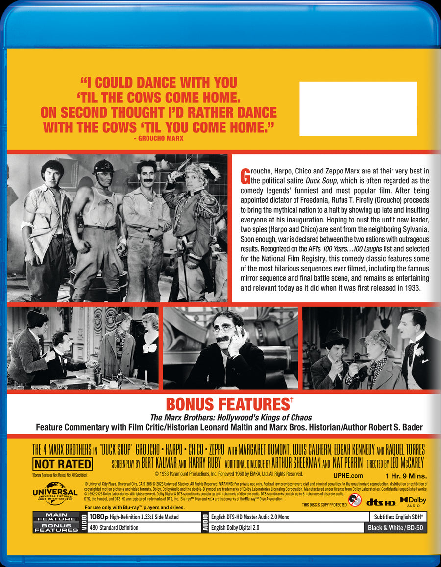 Duck Soup [DVD]