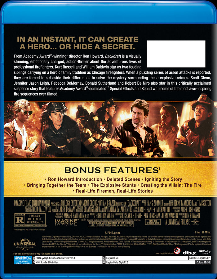 Backdraft [Blu-Ray]