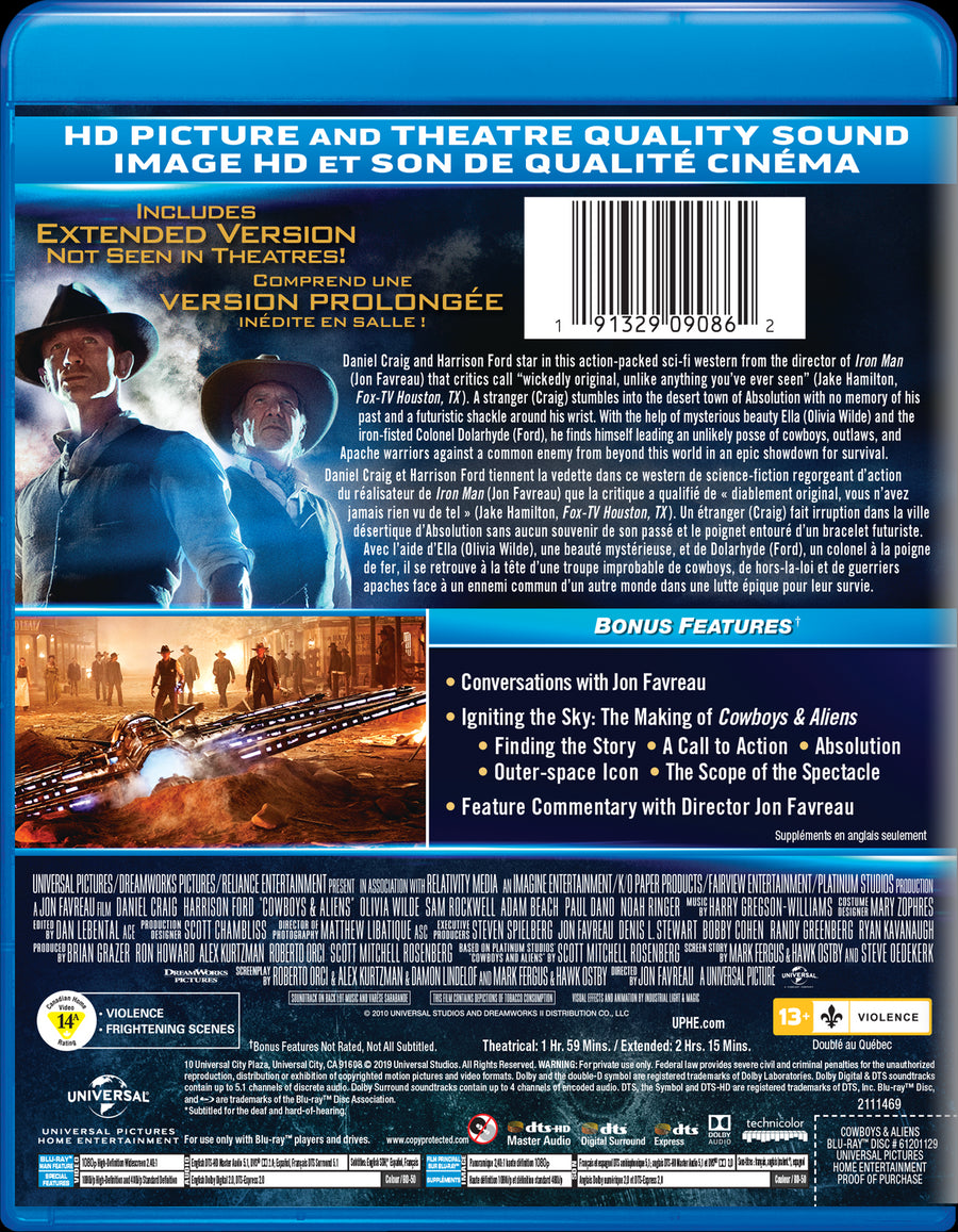 Cowboys & Aliens [DVD]