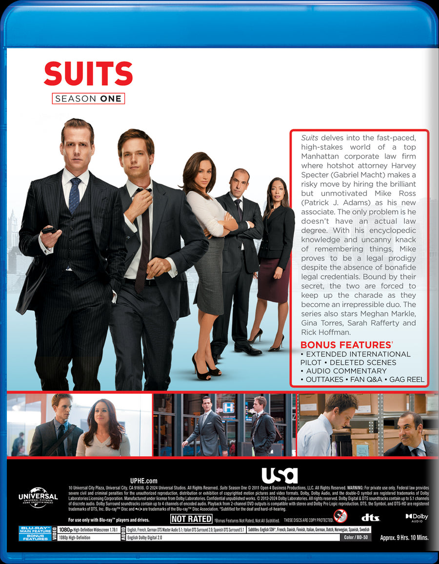 Suits: Season One [DVD]