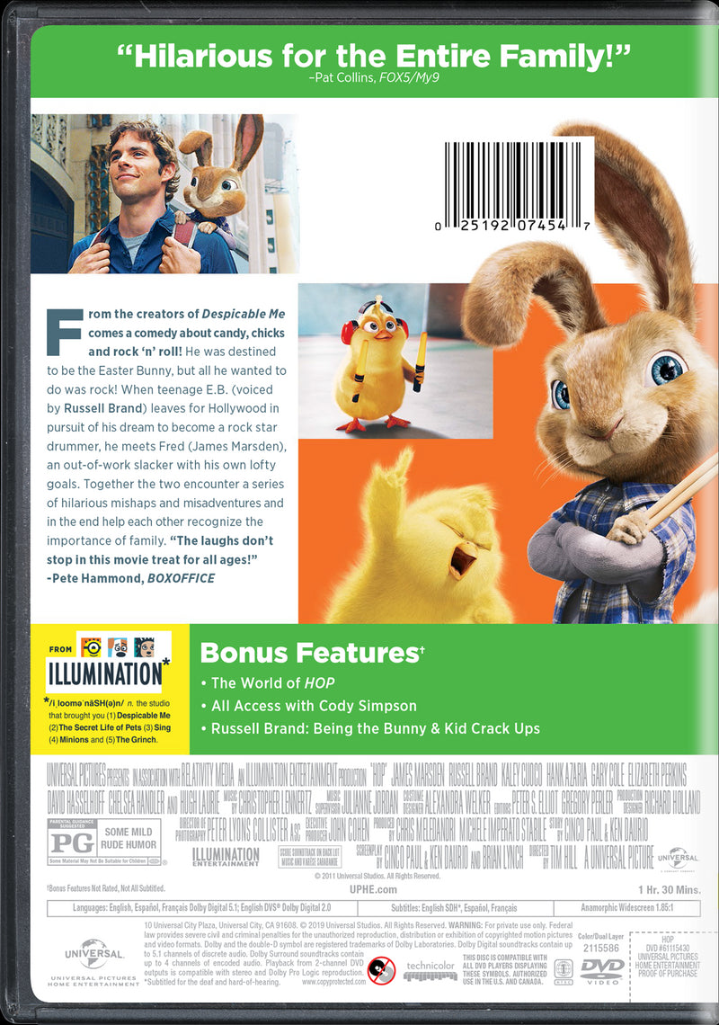 Hop (Blu-ray + DVD) [Blu-Ray]