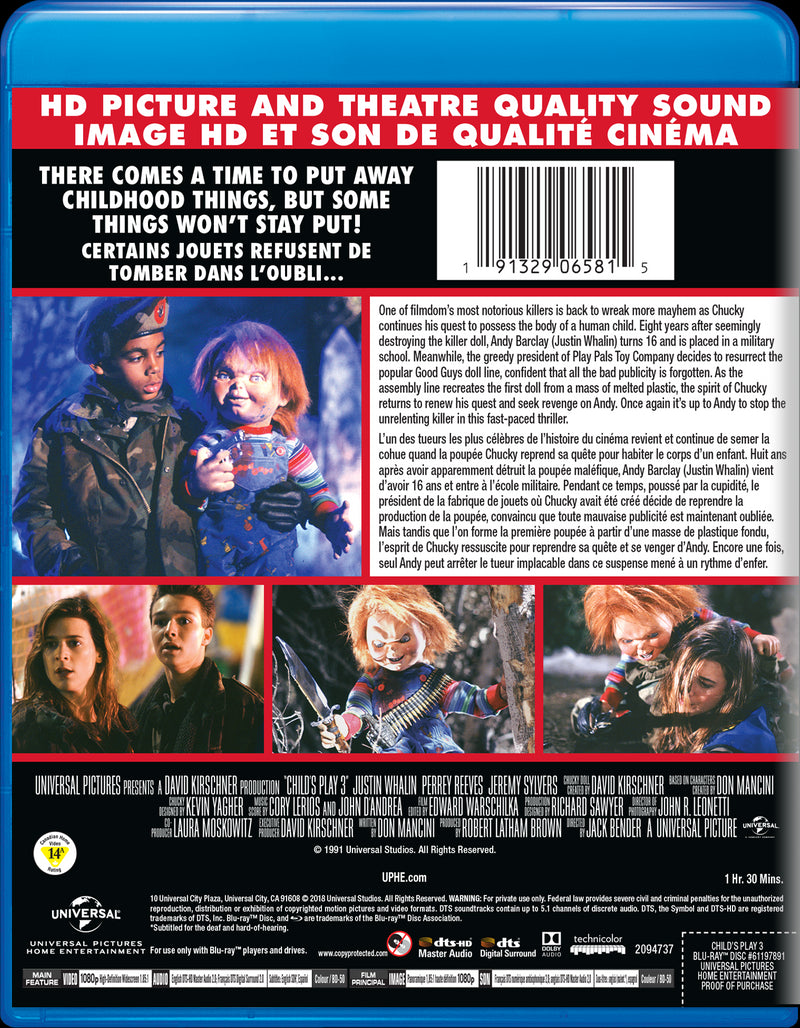 Child's Play 3 [DVD]
