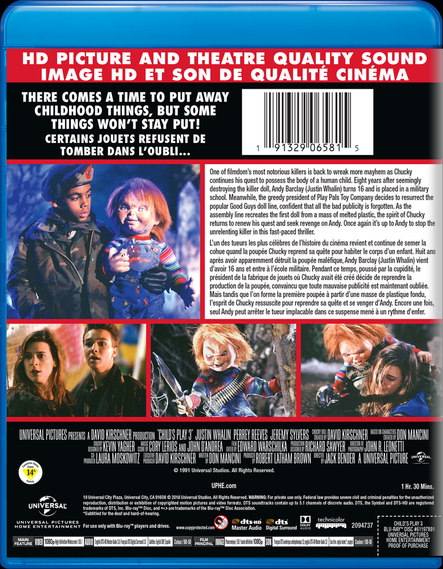 Child's Play 3 [DVD]