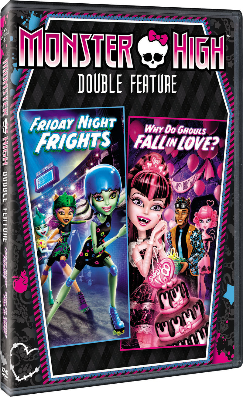 Monster High Double Feature - Friday Night Frights / Why Do Ghouls Fall in Love? [DVD]