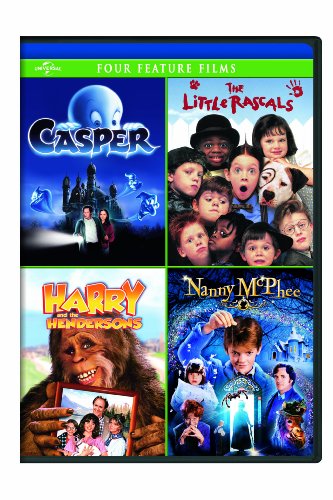 Casper / The Little Rascals / Harry and the Hendersons / Nanny McPhee Four Feature Films [DVD]