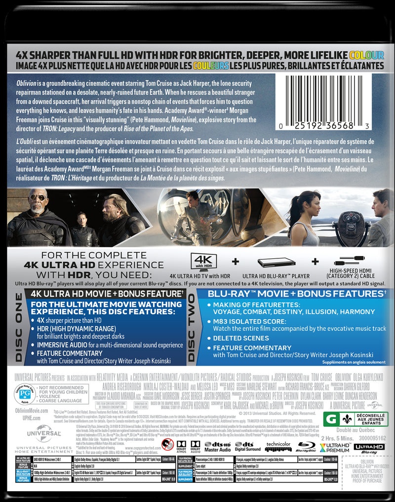 Oblivion [DVD]