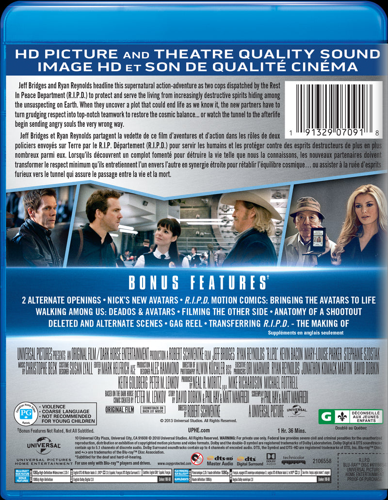 R.I.P.D. [DVD]