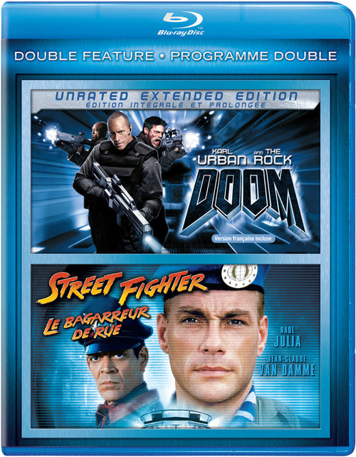 Doom / Street Fighter Double Feature [Blu-Ray]