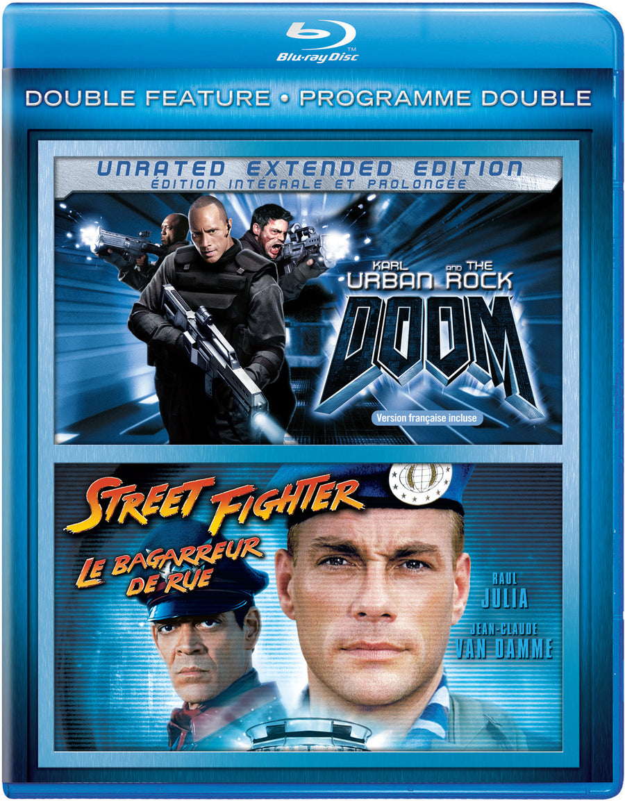 Doom / Street Fighter Double Feature [Blu-Ray]