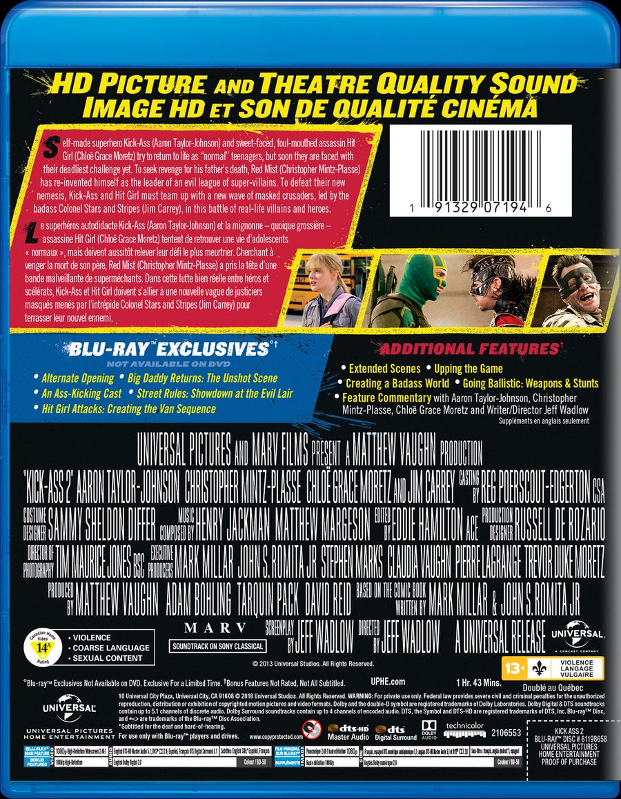 Kick-Ass 2 [DVD]