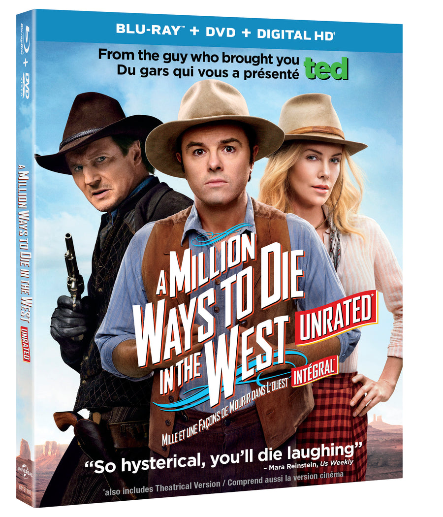 A Million Ways to Die in the West [DVD]