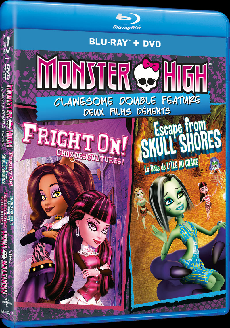 Monster High: Clawesome Double Feature (Blu-ray + DVD) [Blu-Ray]