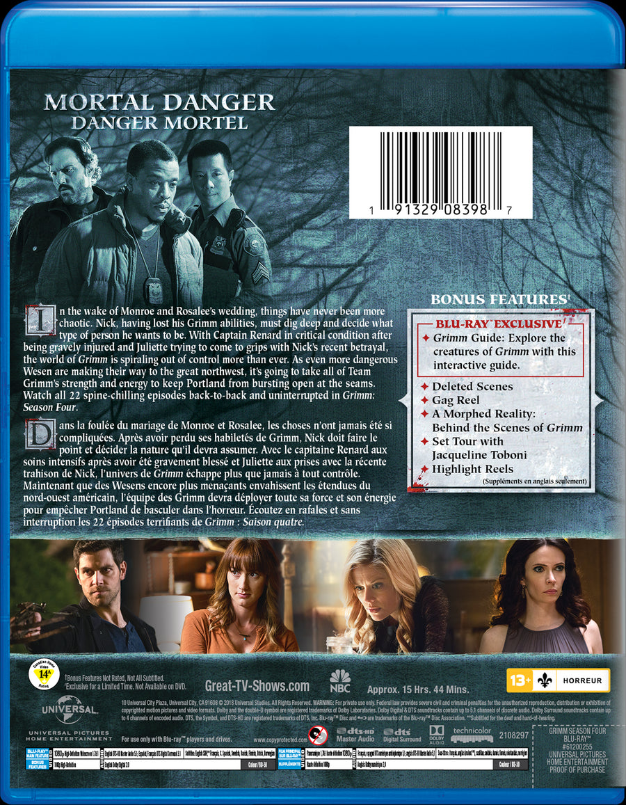 Grimm: Season Four [DVD]