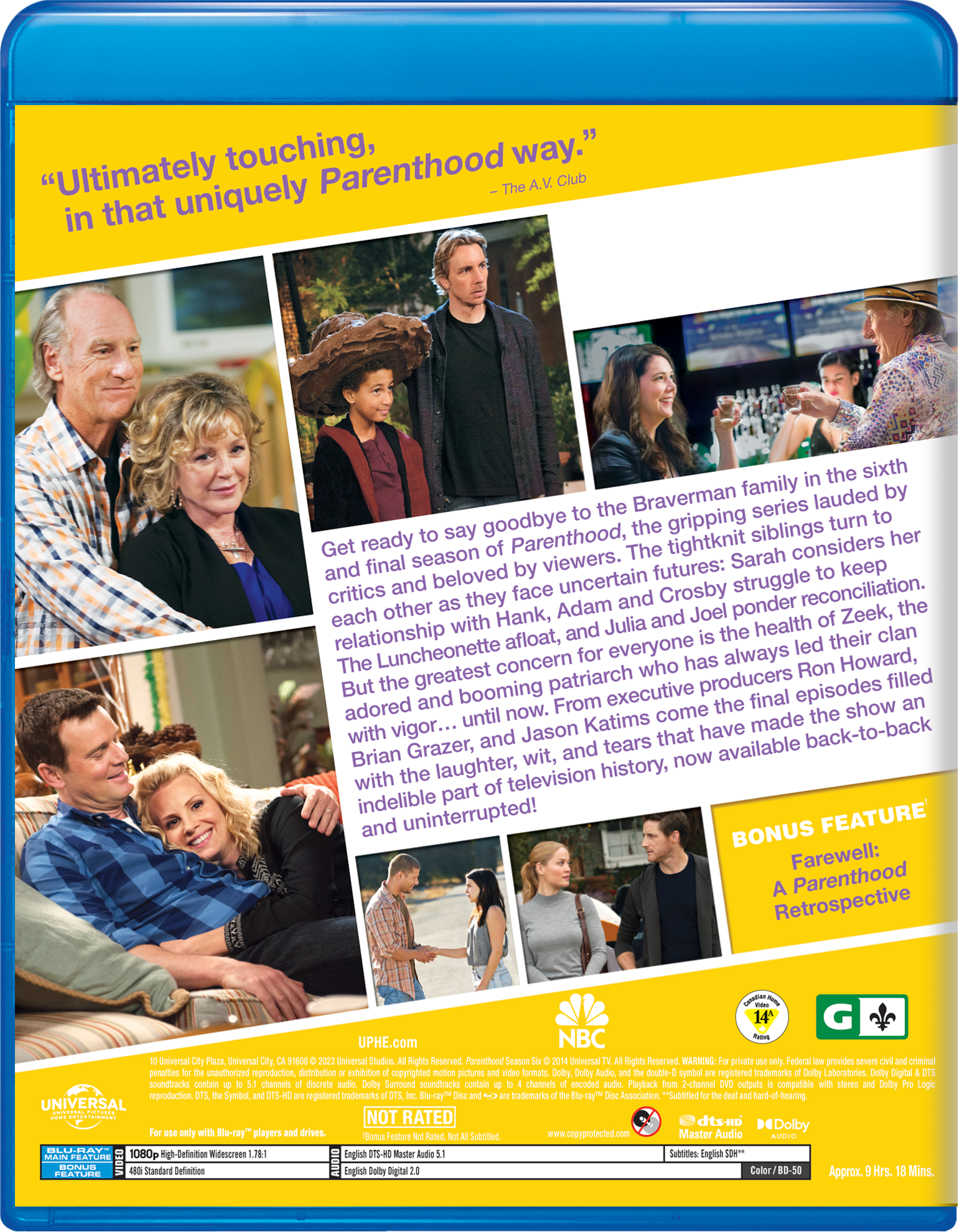 Parenthood: Season 6 [DVD] – GRUV Canada