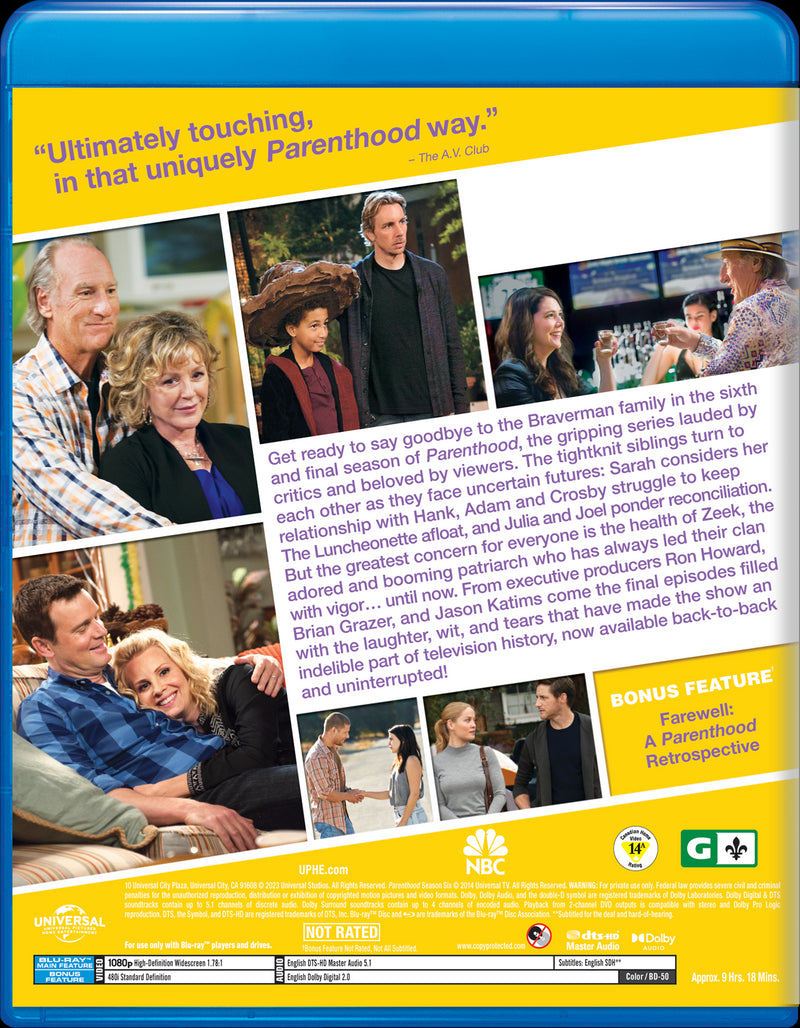 Parenthood: Season 6 [DVD]