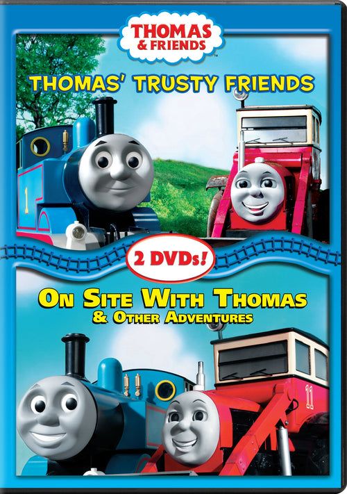 Thomas & Friends: Thomas' Trusty Friends / On Site with Thomas Double Feature [DVD]