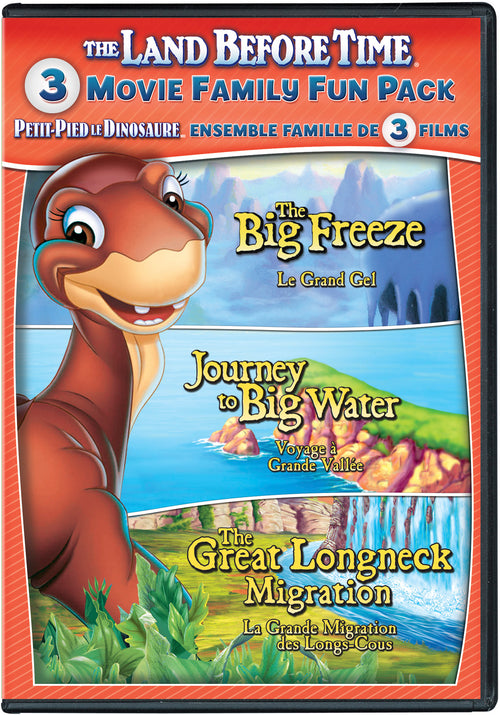 The Land Before Time 3-Movie Family Fun Pack [DVD]
