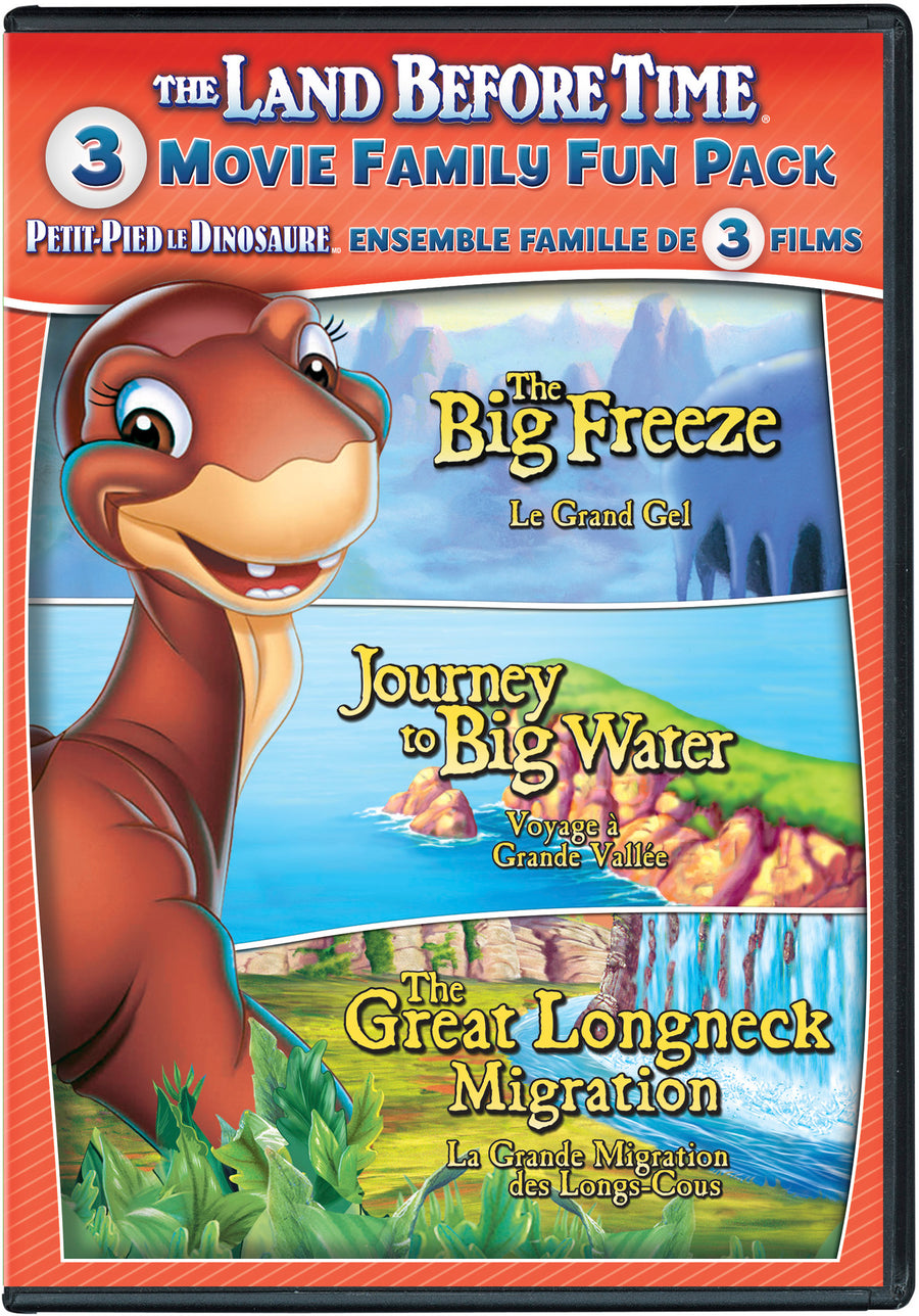 The Land Before Time 3-Movie Family Fun Pack [DVD]
