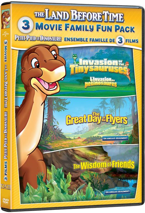 The Land Before Time 3-Movie Family Fun Pack [DVD]