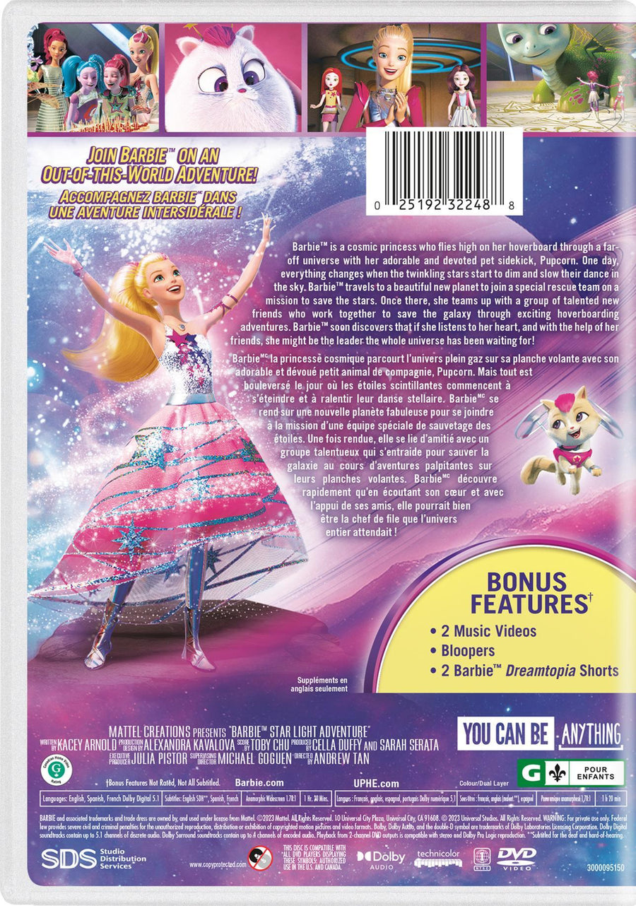 Barbie: Star Light Adventure [DVD]