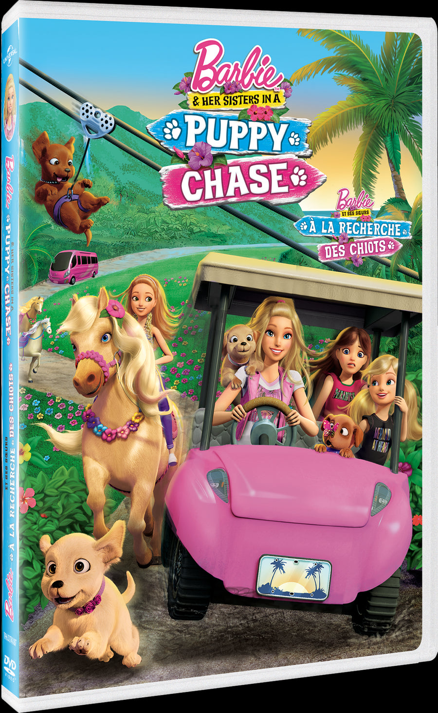Barbie & Her Sisters in A Puppy Chase [DVD]