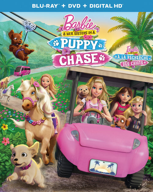 Barbie & Her Sisters in A Puppy Chase (Blu-ray + DVD) [Blu-Ray]