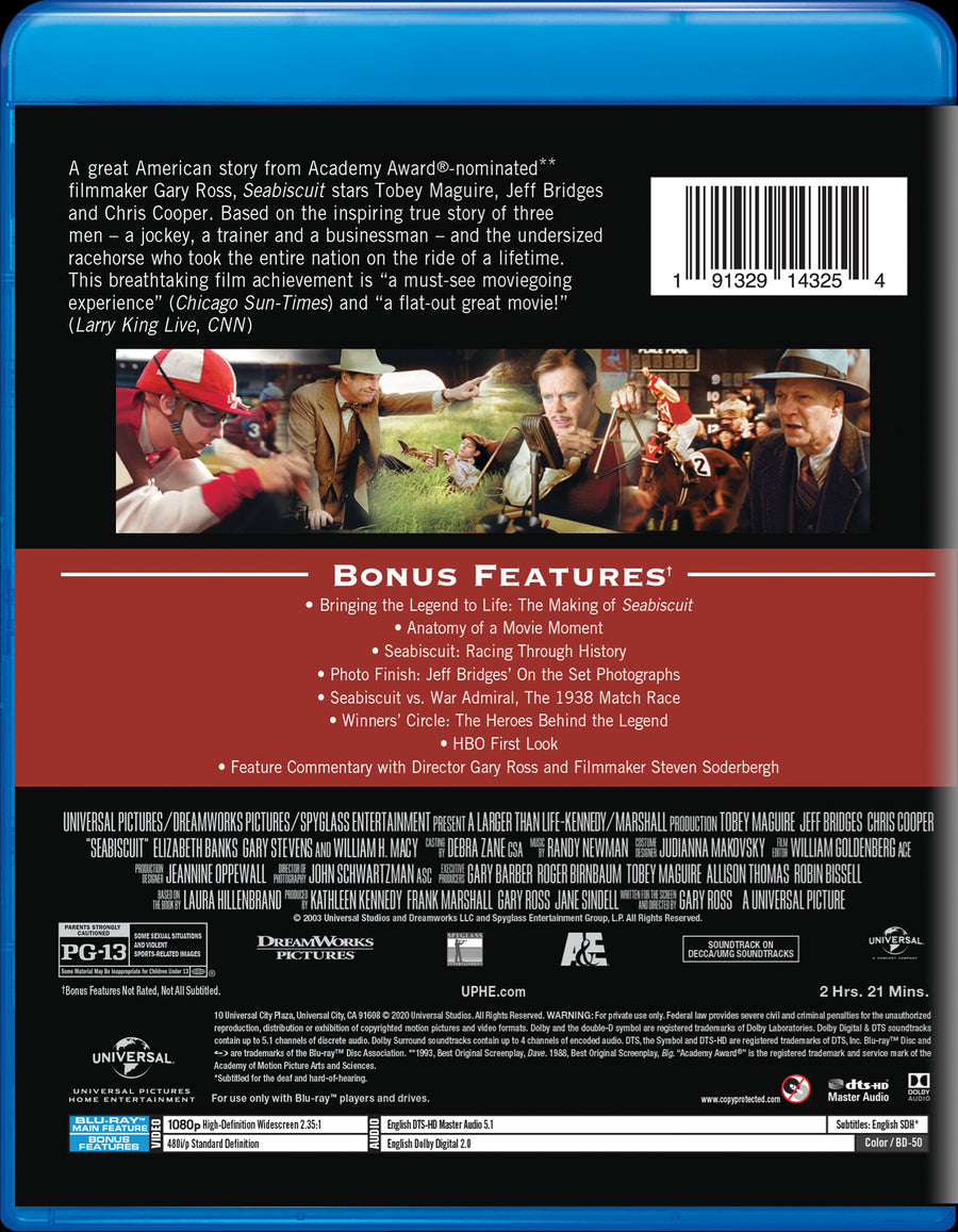 Seabiscuit [DVD]